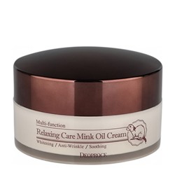 Крем расслабляющий с жиром норки RELAXING CARE MINK Oil Cream, DEOPROCE   100 мл