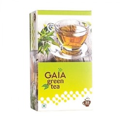 Классический Зеленый чай (25 пак, 2 г), Green Tea, произв. Gaia