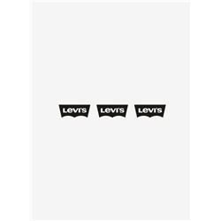 06-23 Термотрансфер Три маленьких лого бренда LEVI'S, чёрный 2х5см каждый