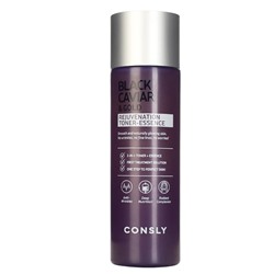 Тонер-эссенция омолаживающий с черной икрой и золотом Black Caviar Gold Rejuvenation Toner-Essence, Consly, 200 мл