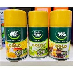 Сменный баллон для освежителя воздуха Master Fresh Gold (для AirWick и Glade) , 250 мл