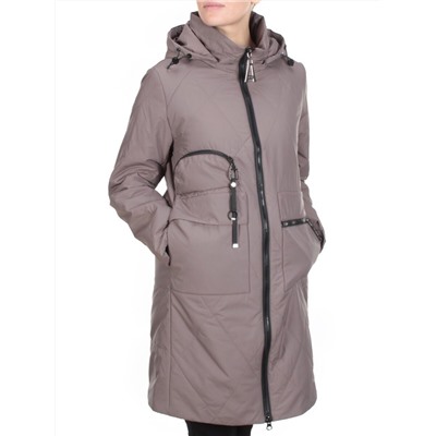 M-5022 GRAY Куртка демисезонная женская CORUSKY (100 гр. синтепон) размер 46