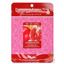 Маска для лица тканевая Гранат Pomegranate Essence Mask, MIJIN   25 г