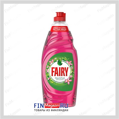 Средство для мытья посуды Fairy Pink Jasmine (розовый жасмин) 520 мл