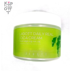 Jigott Daily Real Cica Cream - Крем с настоящей азиатской центеллой, 150мл. ,