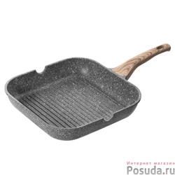 Сковорода-гриль с антипригарным покрытием, 28х28 см MINERALICA NADOBA арт. 728420