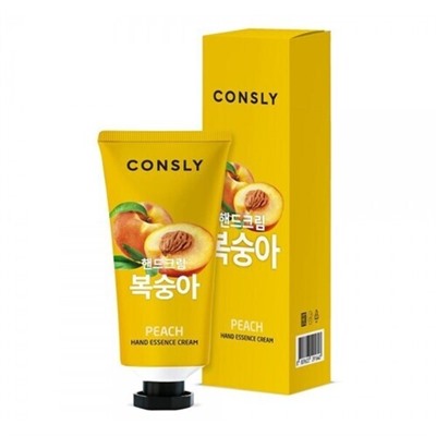 Крем-сыворотка для рук с экстрактом персика Peach Hand Essence Cream, Consly, 100 мл