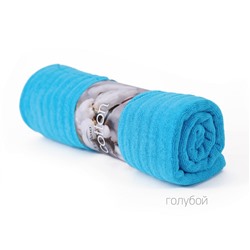 Полотенце Cotton, цвет: Голубой