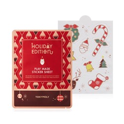 TONY MOLY Play Mask Sticker Маска-стикер [Выпуск Holiday]