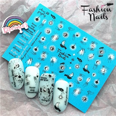 Fashion Nails, Слайдер-дизайн Aerography 59