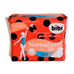 Прокладки "BIBI" Normal Soft,  4 капли, 10 шт.