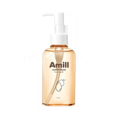 Масло для лица очищающее с зерновыми экстрактами AMILL SUPER GRAIN CLEANSING OIL, AMILL, 125 мл