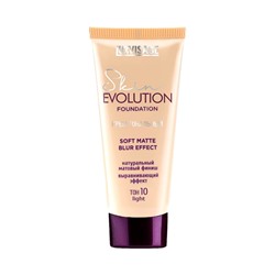 Тональный крем для лица "Skin Evolution Soft Matte Blur Effect" тон: 10, light (10997108)