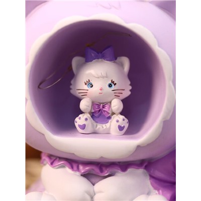 Ночник - подставка для канцелярских принадлежностей «Milly cat», purple