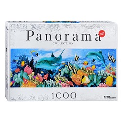Пазлы 1000 "Подводный мир" Panorama"