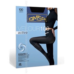 Колготки женские Velour Active 100 Omsa Дроп