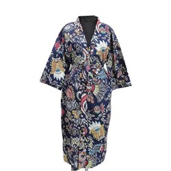 Хлопковое платье-кимоно, Cotton Kimono Dress, произв. Craft Kala