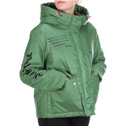 005 GREEN Куртка демисезонная женская (100 гр. синтепон) размер 2XL(50) - 56 российский