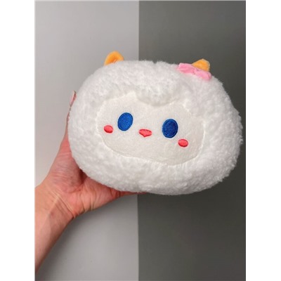 Мягкая игрушка "LAMA head", white, 19 см