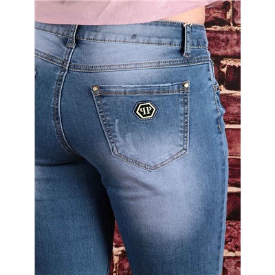 Бриджи женские джинсовые Rich Berg TD9016