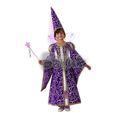 Детский карнавальный костюм Фея Лиловая (К-премьер) 948