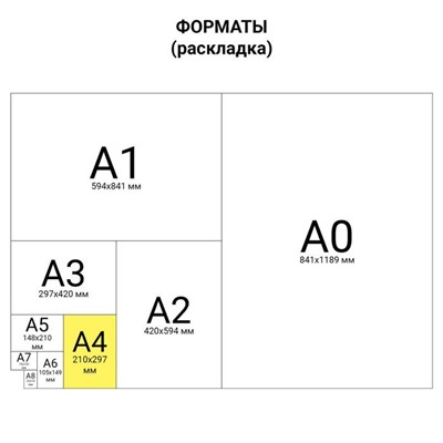 Набор фетра А4, 10 листов, 10 цветов, 210 х 297 мм