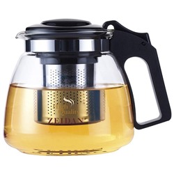 Заварочный чайник Zeidan Z-4244 стекло 900мл съемный фильтр подарочная упаковка  (24) оптом
