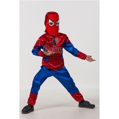Детский карнавальный костюм Человек-Паук (текстиль) 7011 Марвел