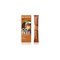 Напиток растворимый BALANCER «Кофе на кокосовом молоке», 10 стиков