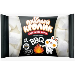 Воздушное суфле (Marshmallows) "Пухлый кролик" BBQ 200гр с ароматом Пломбира/10шт