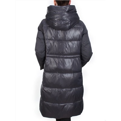 8986 DARK GRAY Пальто зимнее женское CORUSKY (200 гр. холлофайбера) размер 44