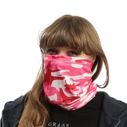 Ветрозащитная маска, размер универсальный, розовый хаки