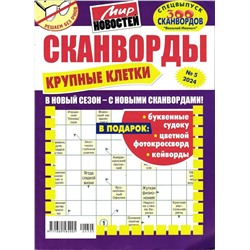 Василий Иваныч. Сканворды Крупные клетки 5/24