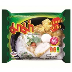 Суп с рисовой вермишелью тайский MAMA