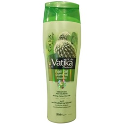 Dabur Vatika Naturals Cactus and Gergir Hair Fall Control Shampoo 200ml / Шампунь Контроль Выпадения для Волос Кактус и Руккола 200мл