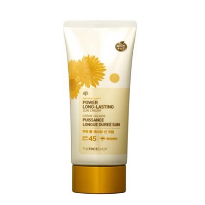 THE FACE SHOP Natural Sun Eco Стойкий солнцезащитный крем SPF50PA+++ (80 мл)