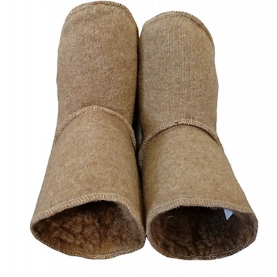Тапки-носки детские овечья шерсть (размер 32-33)