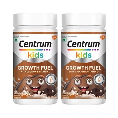 Набор жевательных конфет для роста детей (2 x 30 шт, 5 г), Kids Growth Fuel Gummies Set, произв. Centrum