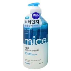 Шампунь для волос мицеллярный от перхоти Aekyung Derma & More Micellar Anti Dust, Kerasys 600 мл