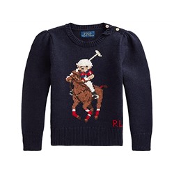 Polo Ralph Lauren Kids Polo Bear Cotton-Wool Sweater (Little Kids)