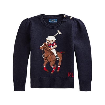 Polo Ralph Lauren Kids Polo Bear Cotton-Wool Sweater (Little Kids)