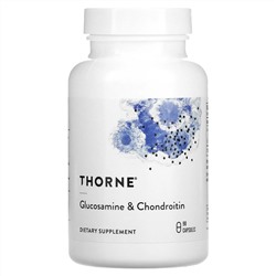 Thorne Research, Глюкозамин и хондроитин, 90 капсул