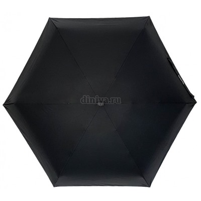Зонт-мини 5 сложений DINIYA арт.2755 механика 18"(46см)Х6К черный