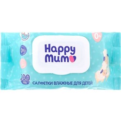 Влажные салфетки детские "Happy Mum" (100 шт.) (10325268) (10326686)