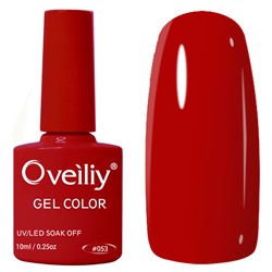 Oveiliy, Gel Color #053, 10ml