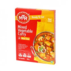 Готовое блюдо (Овощной микс с карри) (300 г), Mix Vegetable Curry, произв. MTR