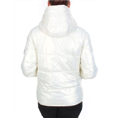 8262 WHITE Куртка демисезонная женская BAOFANI (100 гр. синтепон) размер 52