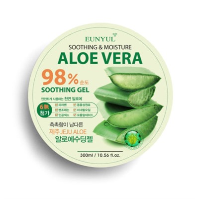 EUNYUL Aloe Vera Успокаивающий гель алоэ 98%