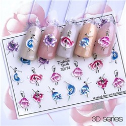 Fashion Nails, Слайдер-дизайн 3D/74