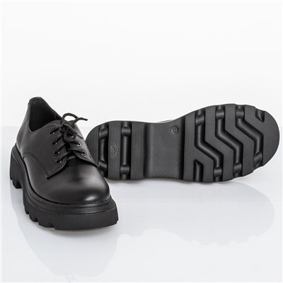 Женские кожаные туфли DeLis Delis30823-1 Черный: Под заказ